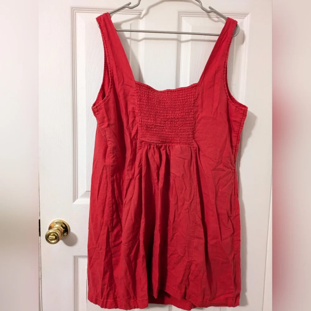 Old Navy 2X Red Dress - Picture 2 of 6